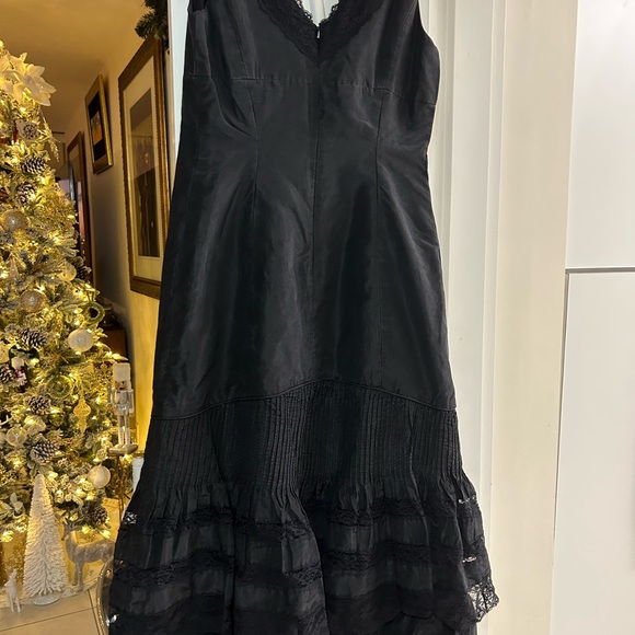 Rickie Freeman for Teri Jon Black Dress - Picture 7 of 9